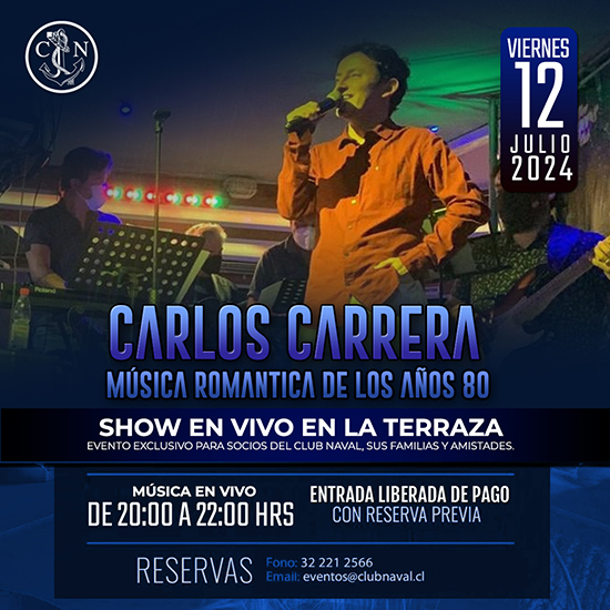 Carlos Carrera -  Música Romántica de los 80s