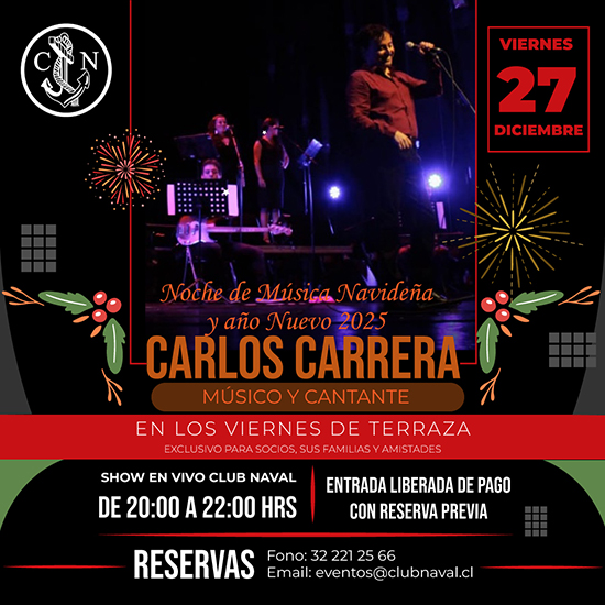 CARLOS CARRERA Terraza 27 12