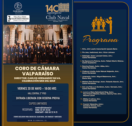 CORO CAMARA VALPARAISO