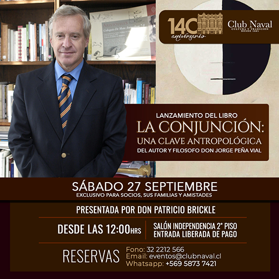 Lanzamiento de Libro: La Conjunción una Clave Antropológica