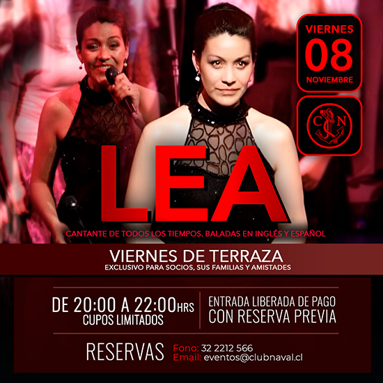 Lea - Viernes de Terraza