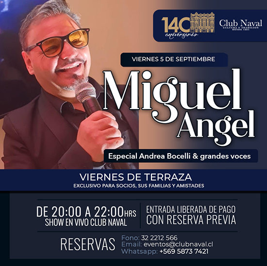 Miguel Angel - Viernes 5 de Septiembre