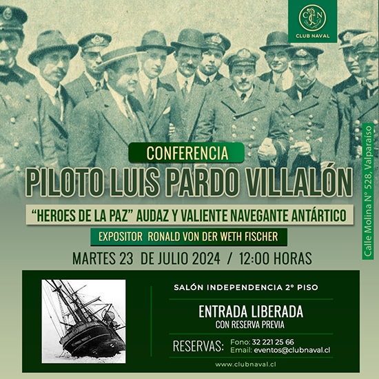 Conferencia Piloto Luis Pardo Villalón