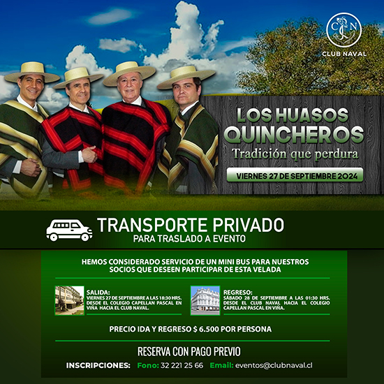 Huasos Quincheros - Servicio de Transporte