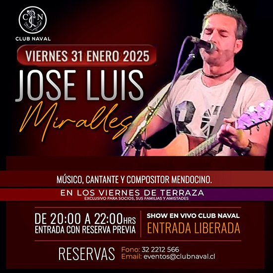 TERRAZA VIE 31 ENE 25 JOSE LUIS MIRALLES