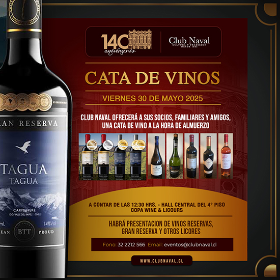 Cata de Vinos 30 de Mayo