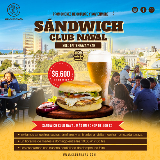 Sandwich Club Naval