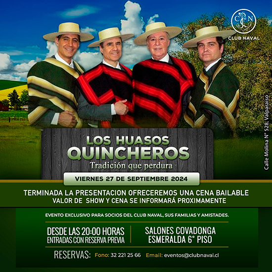 Huasos Quincheros - Viernes 27 de Septiembre