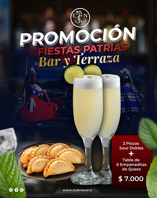 Promoción Pisco Sour